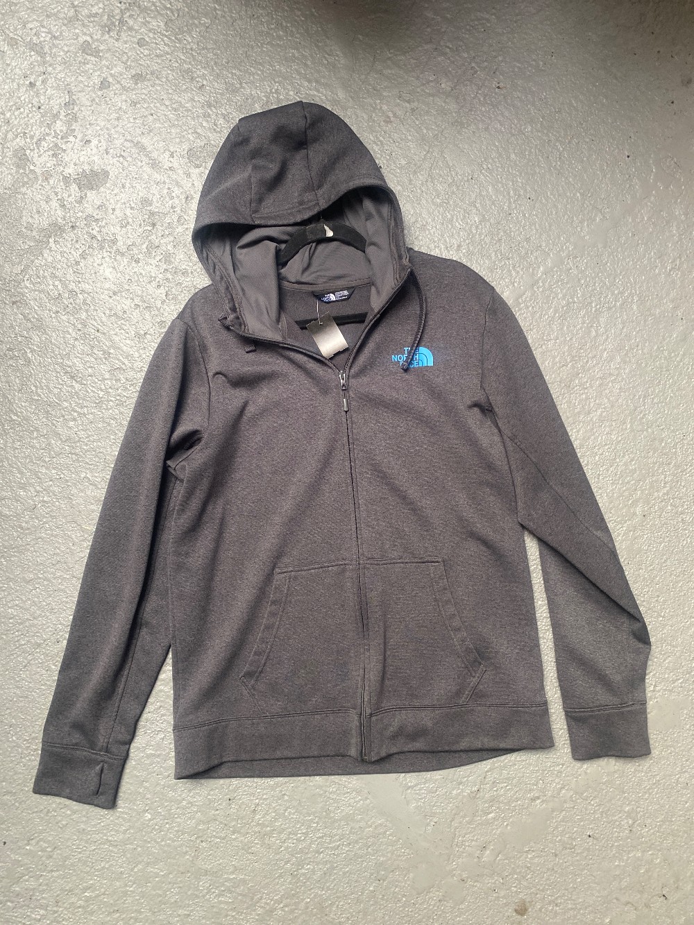 The North Face zip up sweater