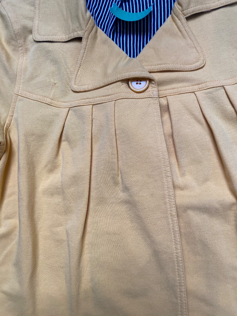 Charter Club Flare front button coat