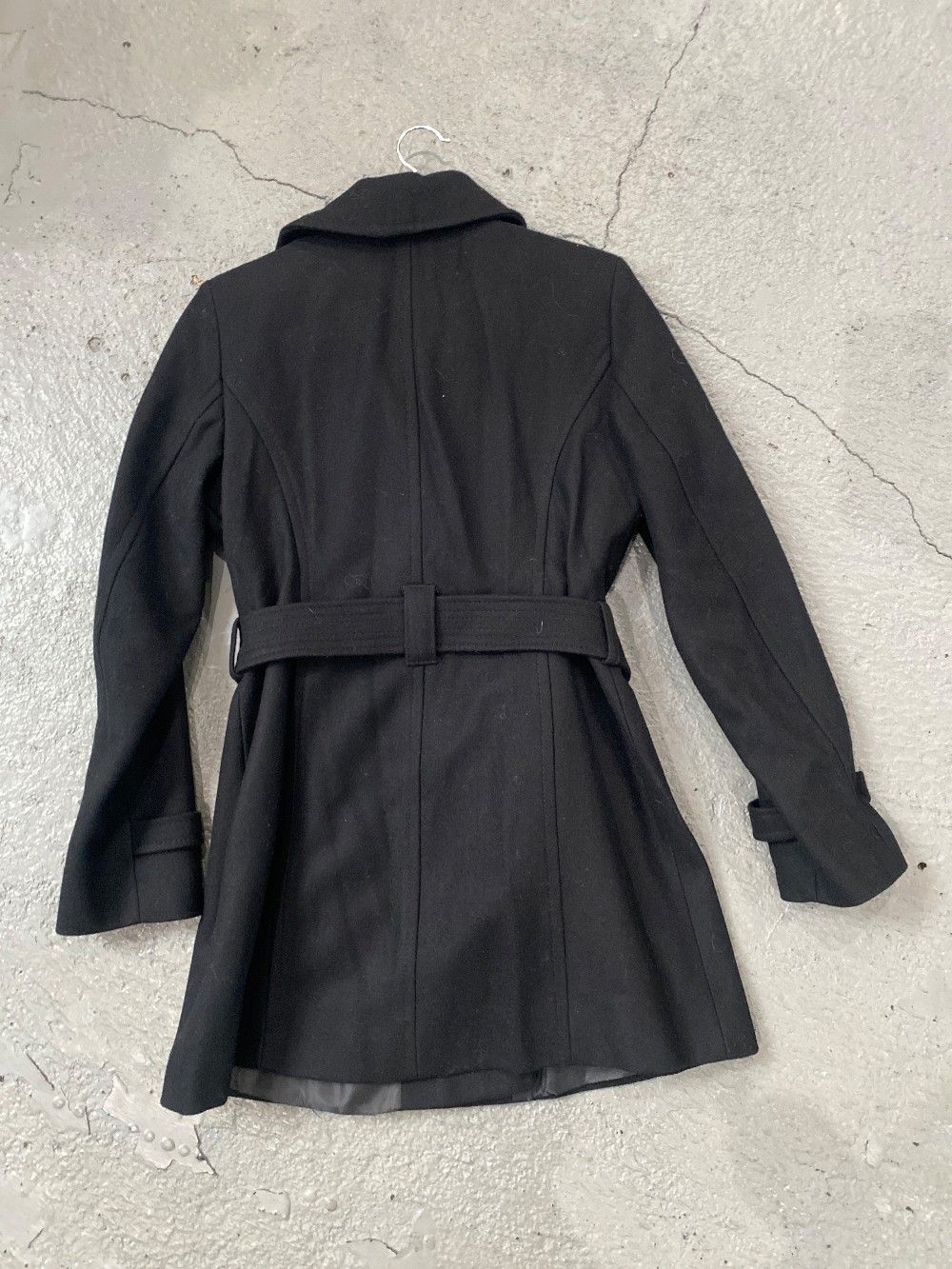 Michael Kors Front Zip Wool Coat