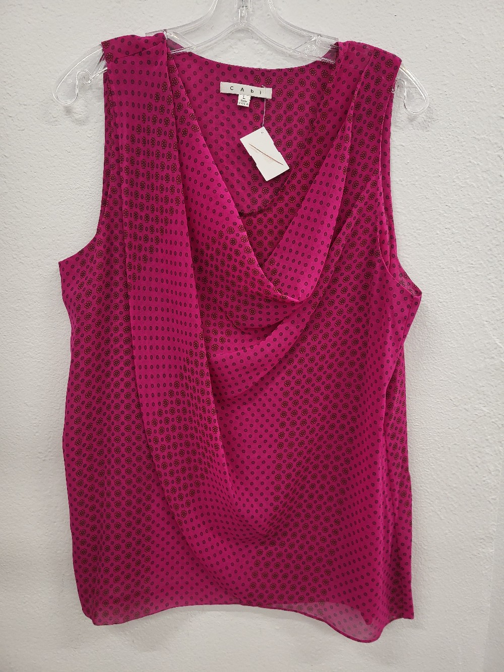 CAbi SL Floral Print Top, Large