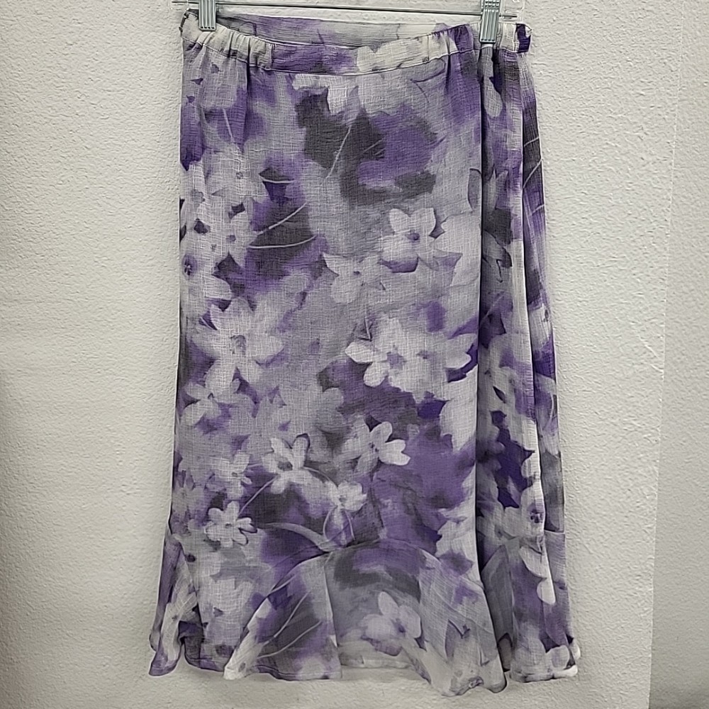 Alfred Dunner Floral Skirt, 8P