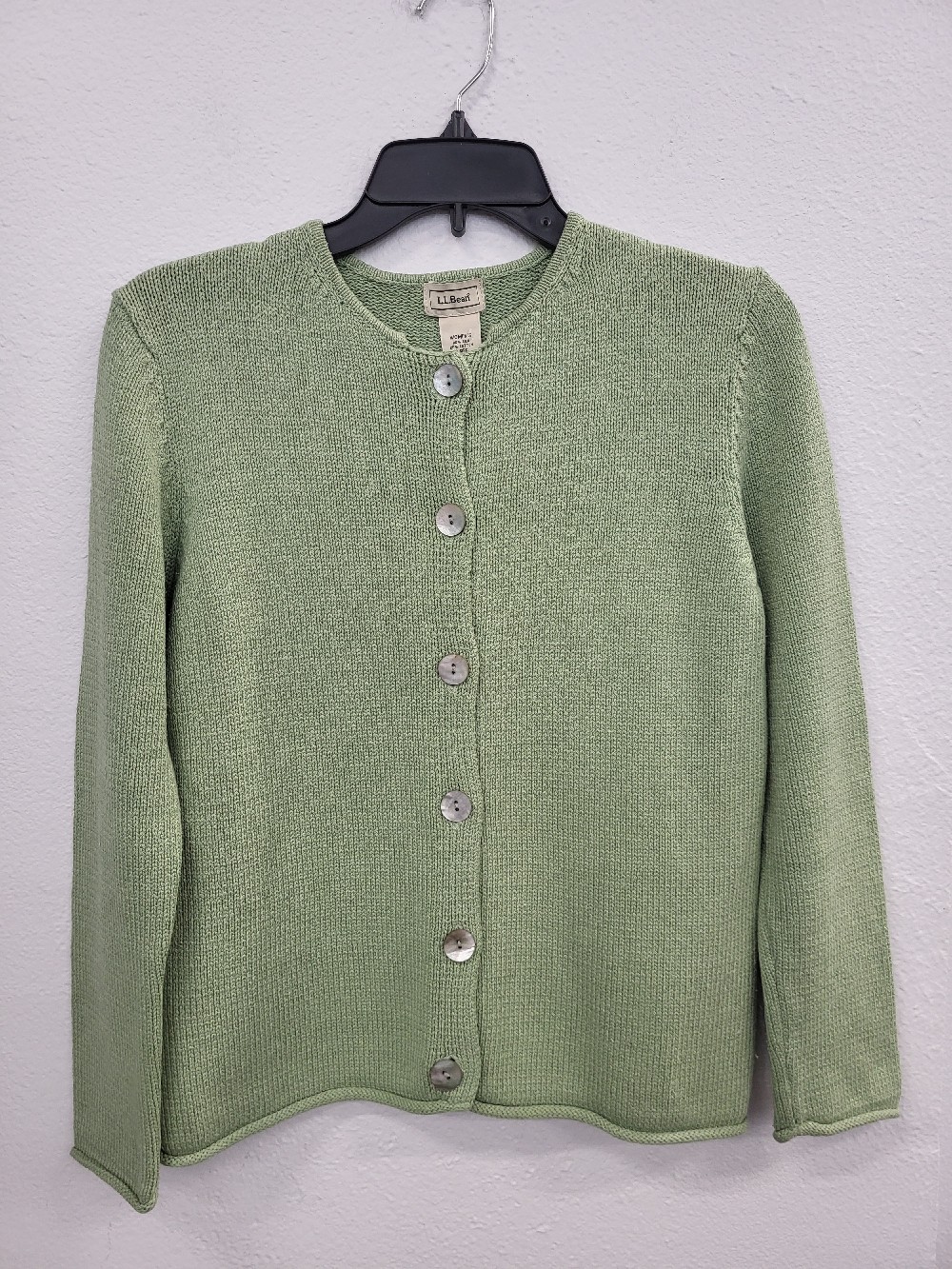 LL Bean Silk Blend BU Sweater, Small Regular