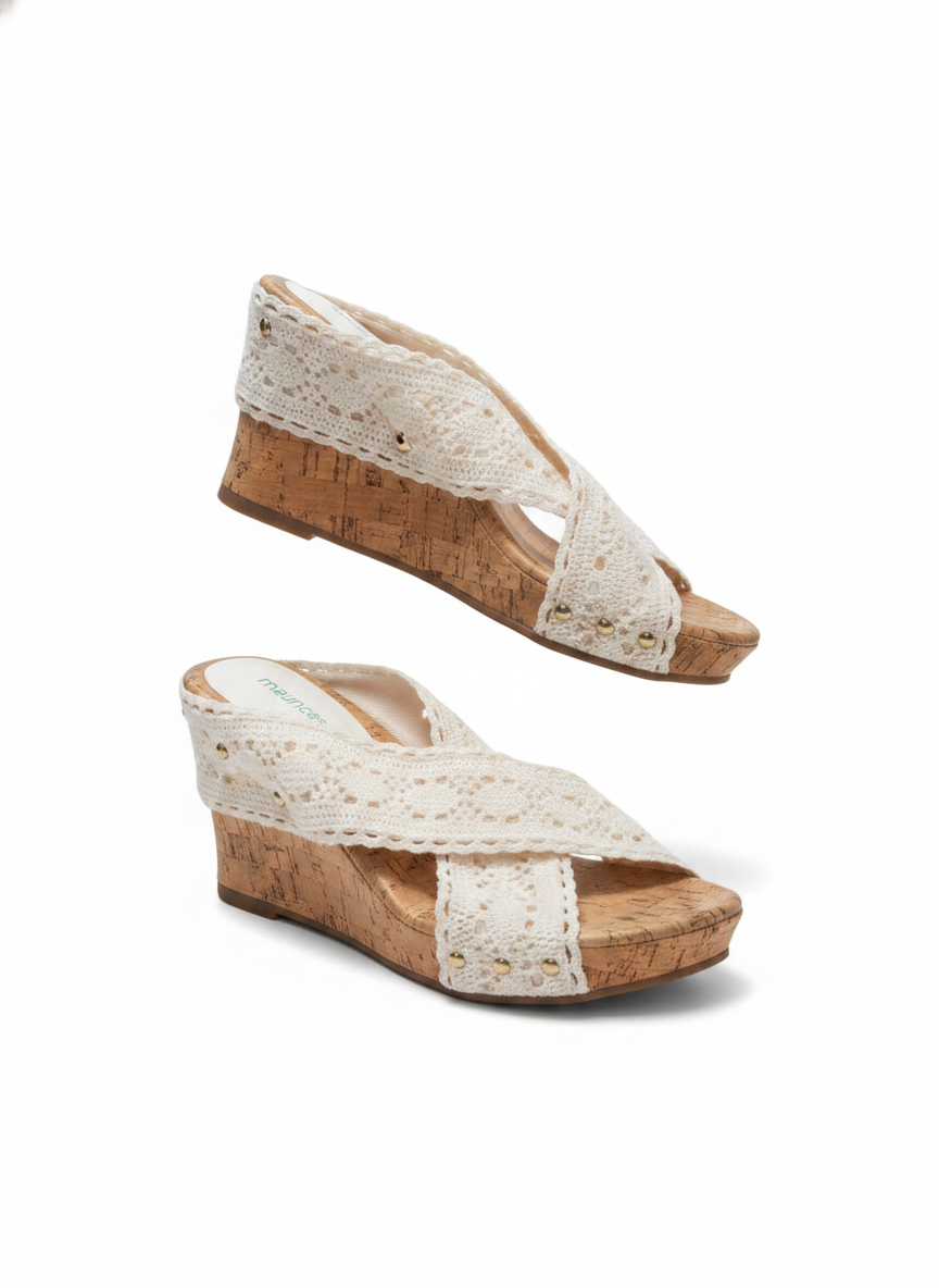 Merona canvas wedge