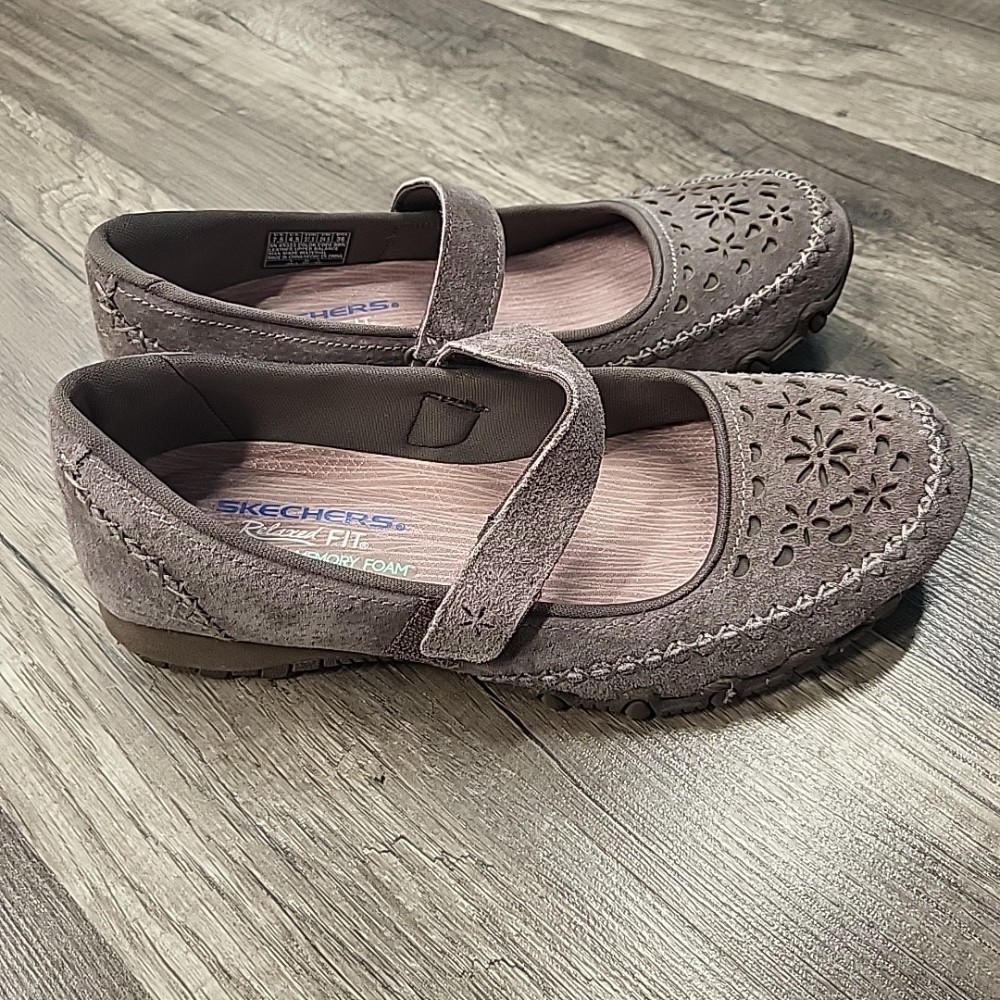 Skechers Memory Foam Mary Janes, 7.5