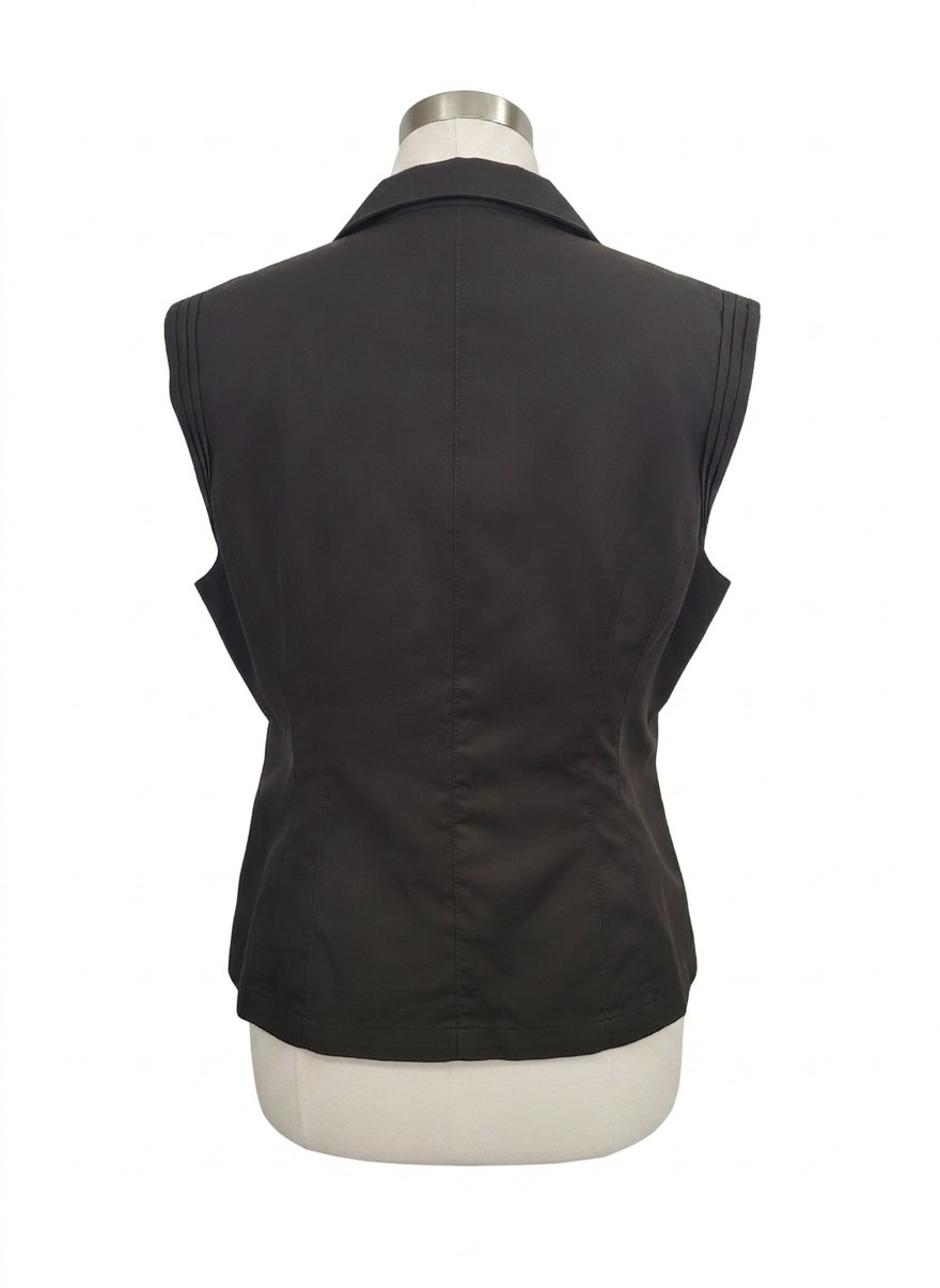 Elie Tahari Windbreaker Vest, Large
