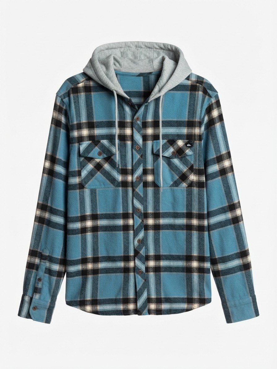 Quicksilver plaid flannel