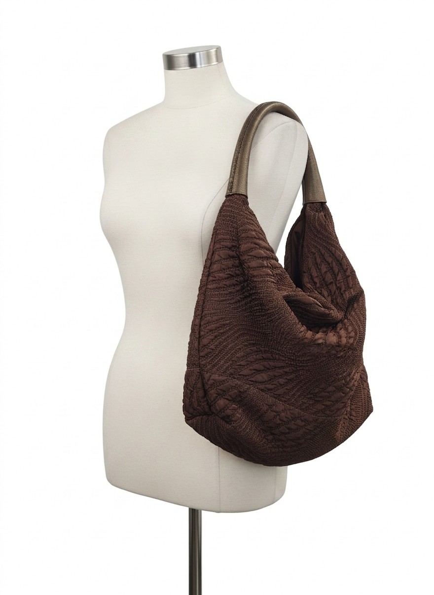 Cole Haan Ruched  Hobo Shoulder Bag
