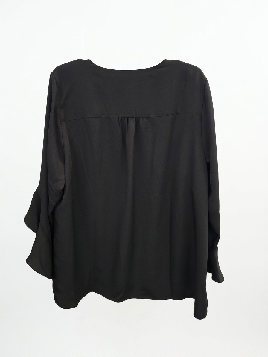 Vince Camuto Ruffle Sleeves Top, 2X