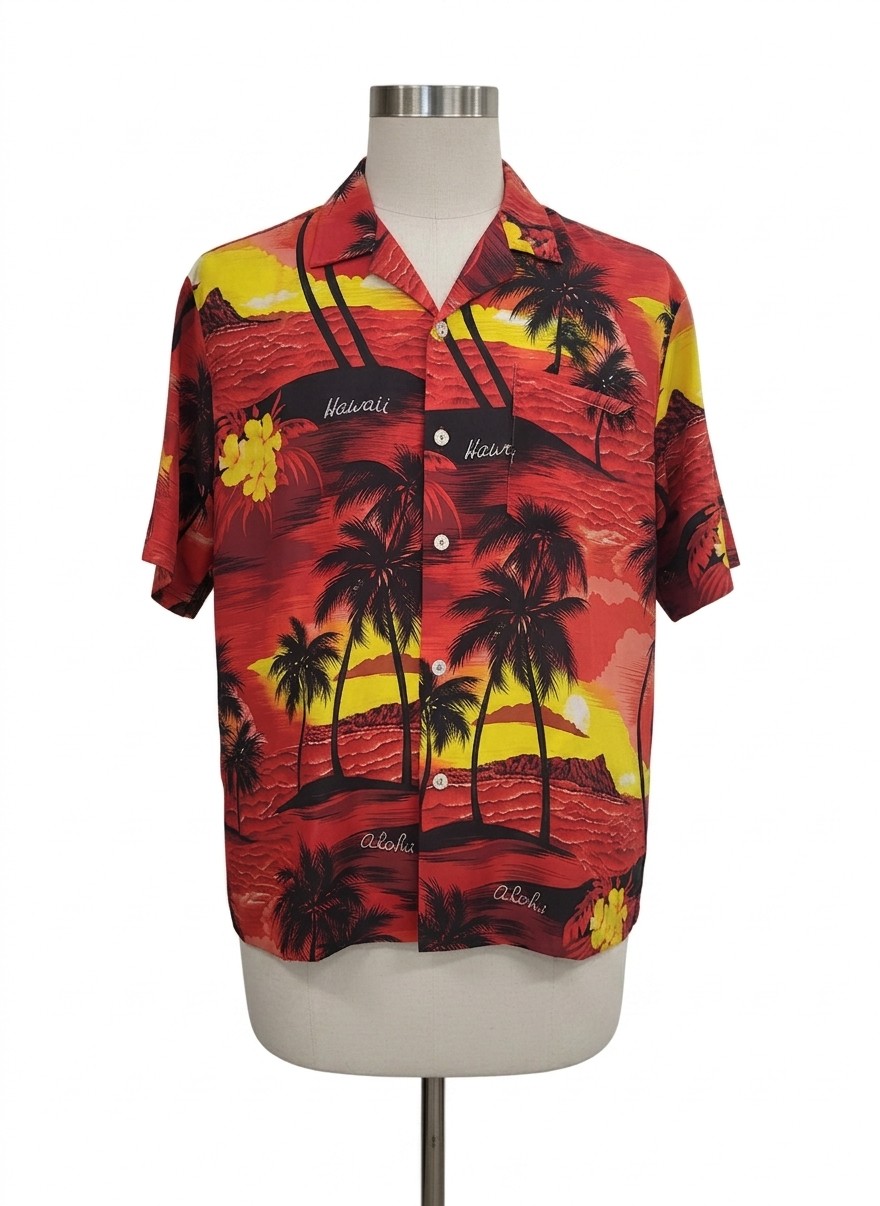Creations Hawaii SS BU Shirt, Medium