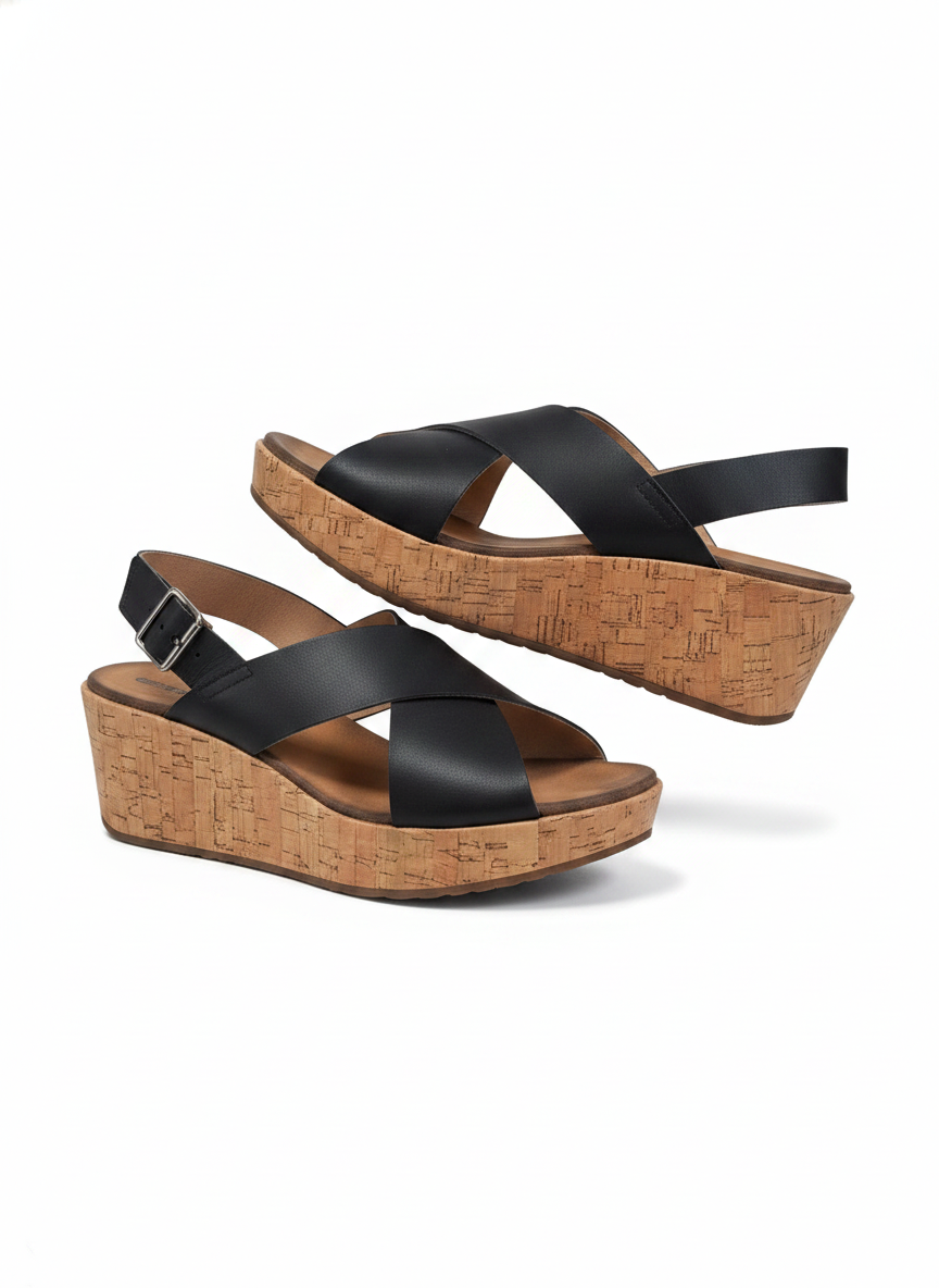 Clarks Platform Sandals