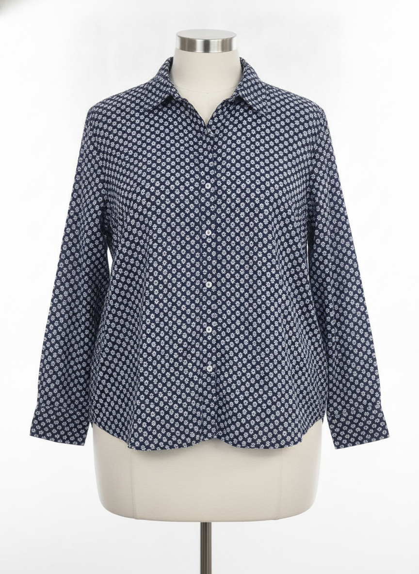Talbots LS BU Top, XL
