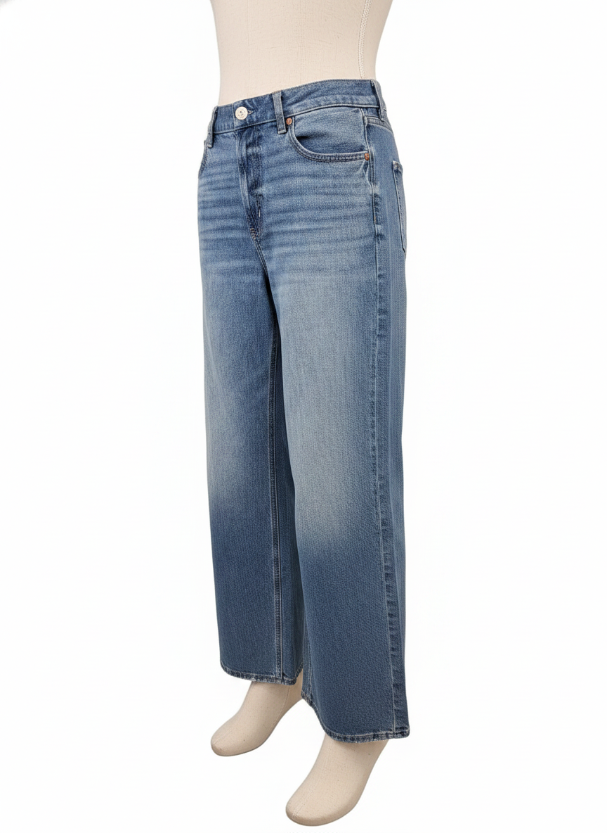 American Eagle Wide Leg Jeans, 12