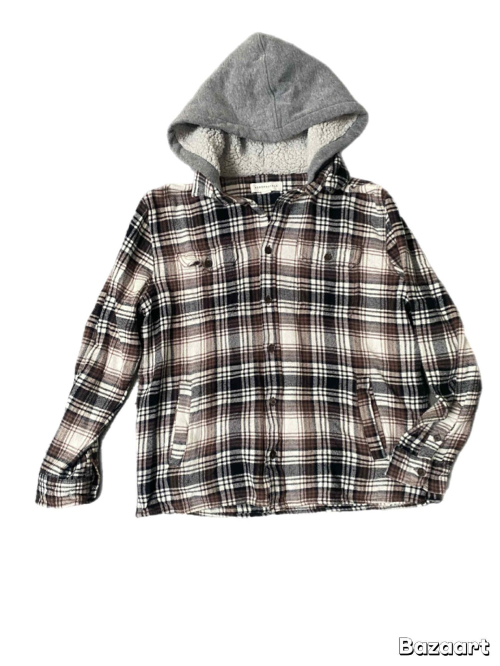 Aeropostale Hooded Flannel
