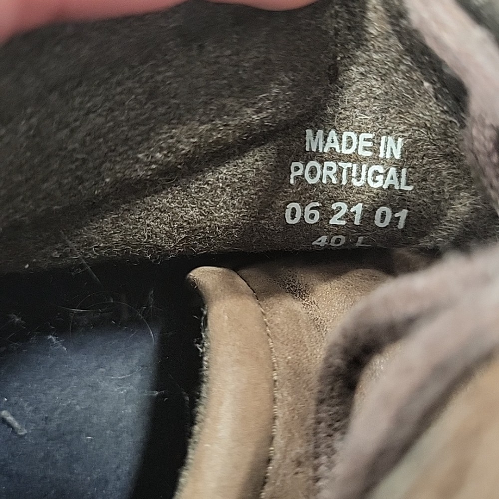 Birkenstock HIgh Nubuck Leather Brown Boots, 40D