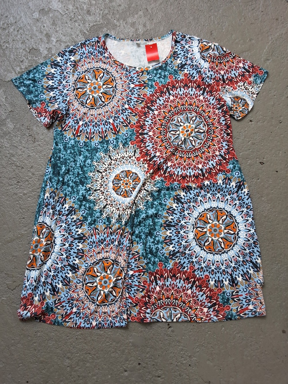 pattern maxi Dress