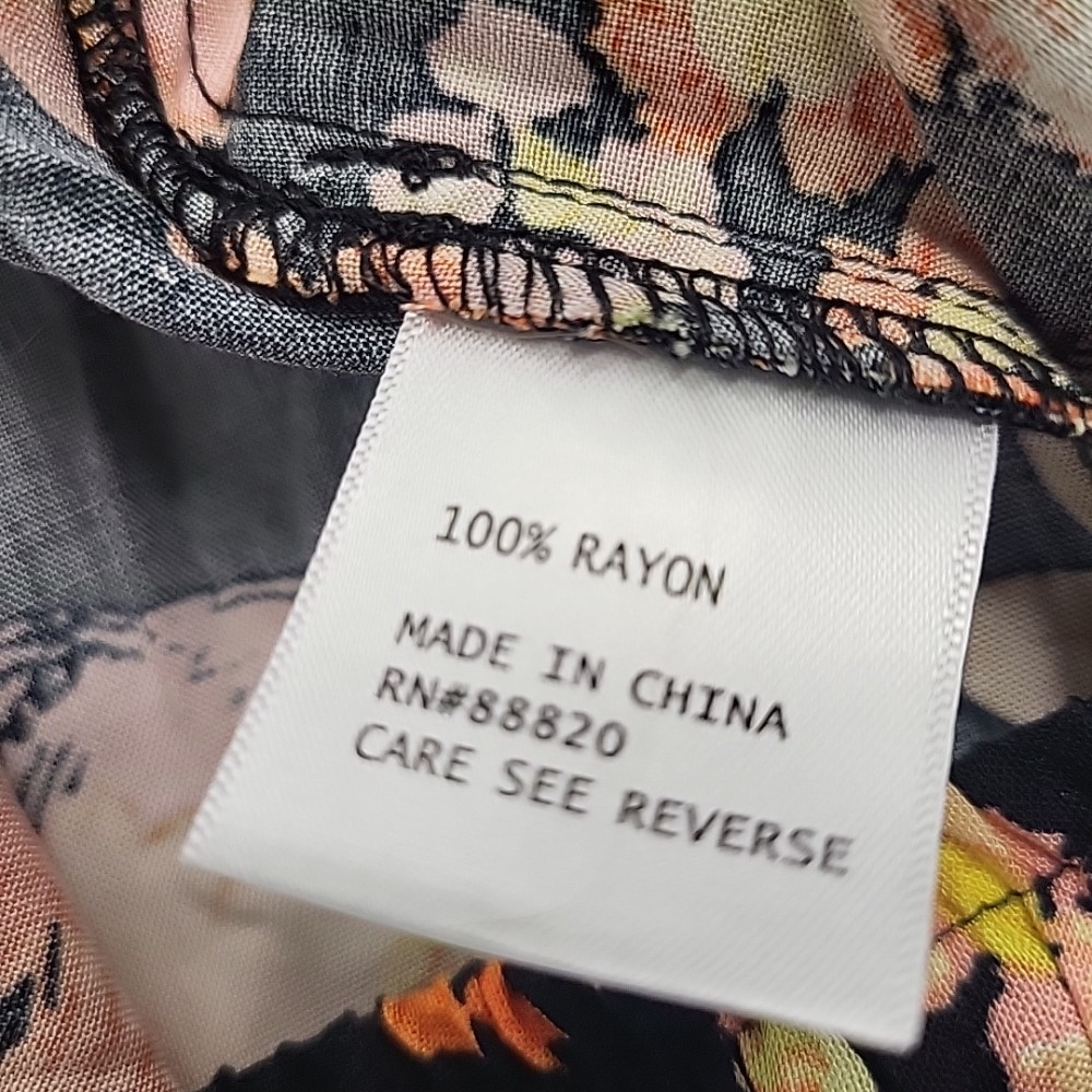 Rachel Zoe Floral Print Wide Leg Pants, XS