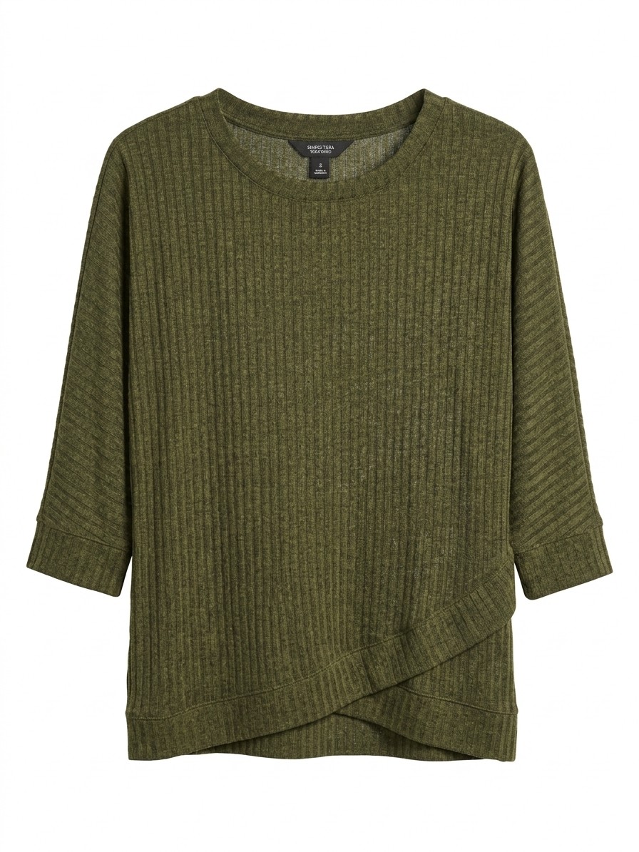 Simply Vera ribbed SS