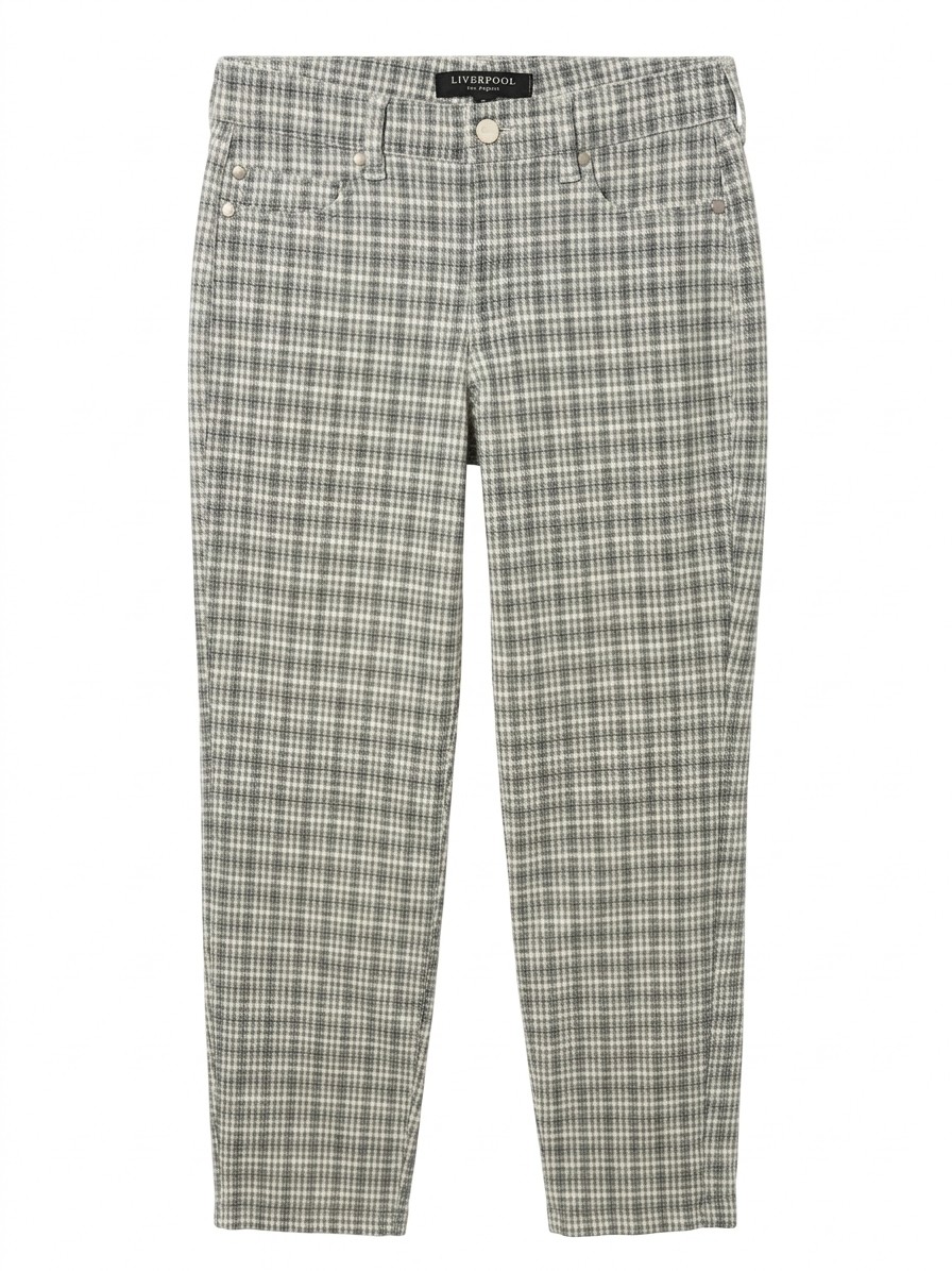 Liverpool Plaid Pants, 10/30