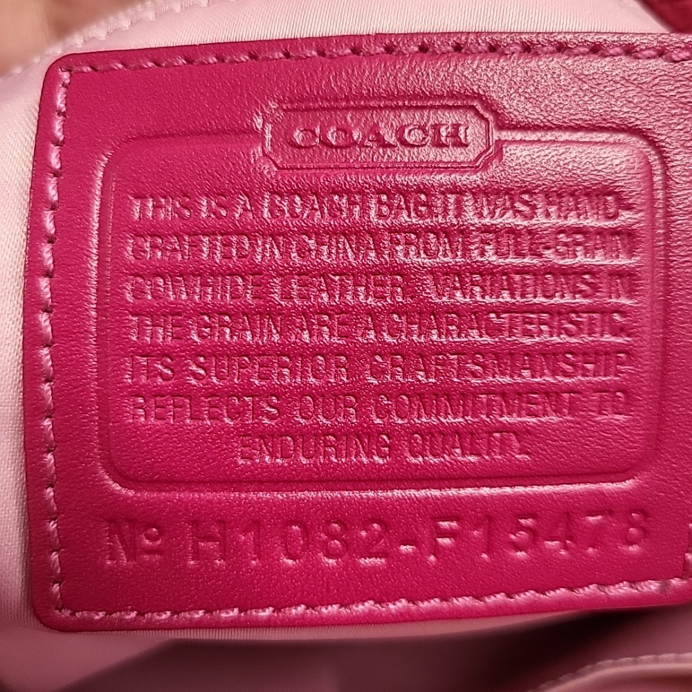 Vintage Coach Zoe Hobo Bag, Red,