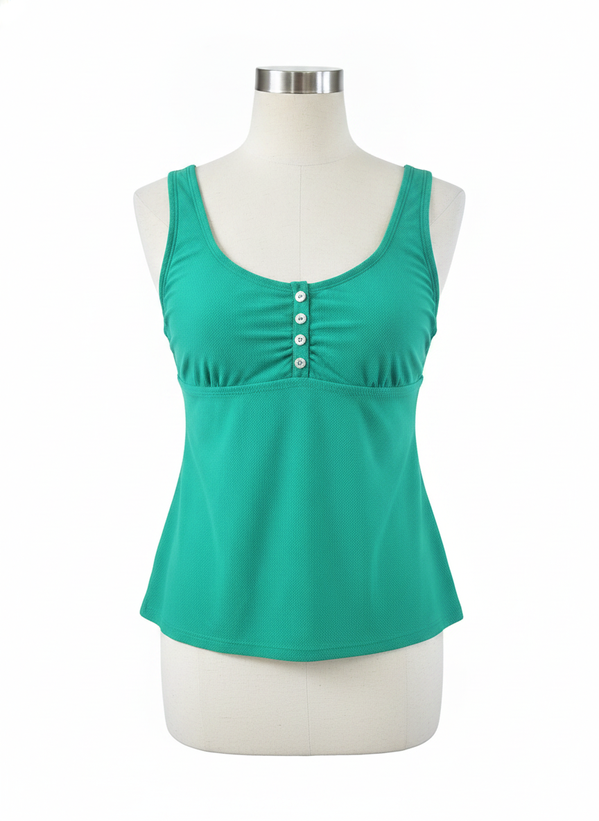 Time & Tru bathing top