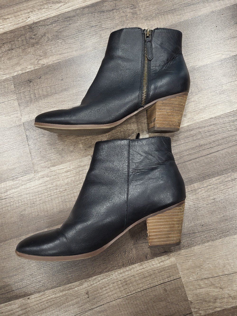 Ankle Black Boots, 10