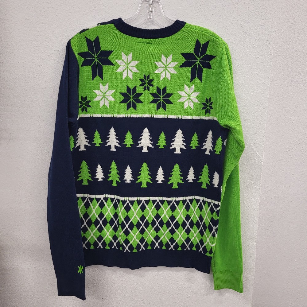 NFL X-Mas Seahawks Sweater, Medium