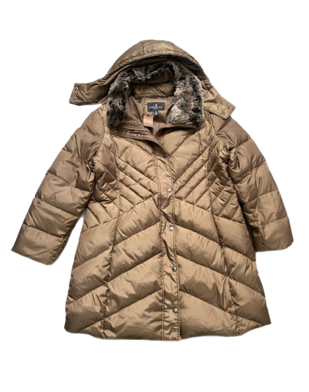 London Fog Puffer Long Coat