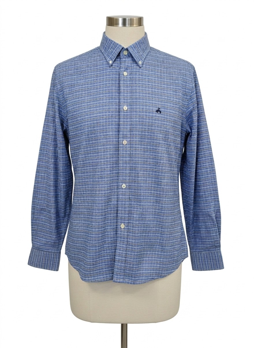 Brooks Brothers Cotton Blend LS BU Shirt, XXL