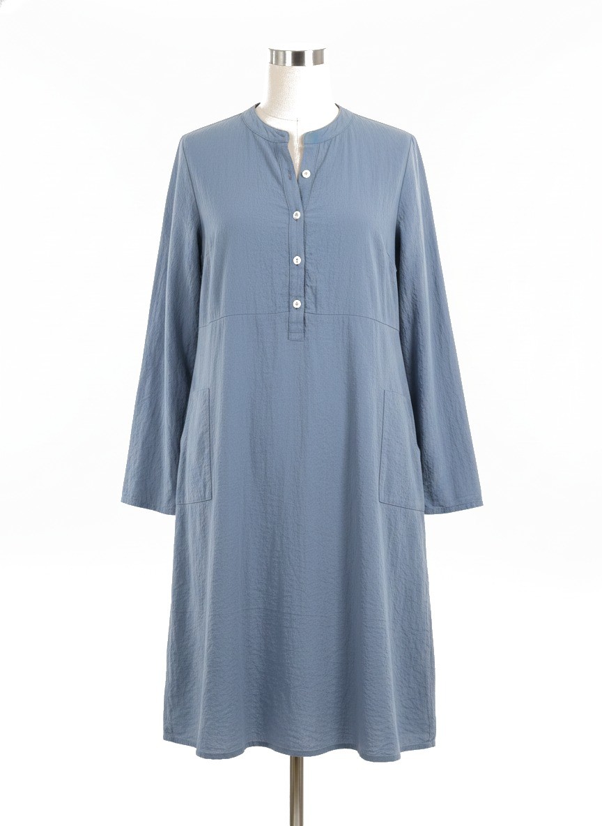 Cotton Blend Dress