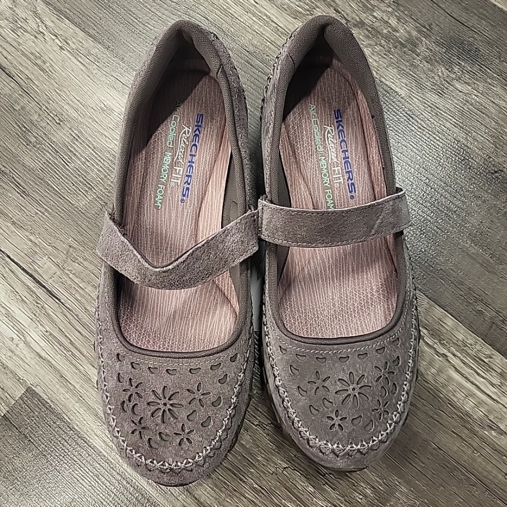Skechers Memory Foam Mary Janes, 7.5