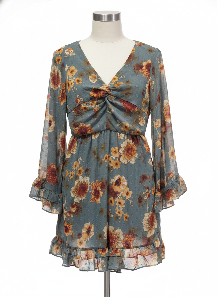 Akaiv LS Dress, Small NWT