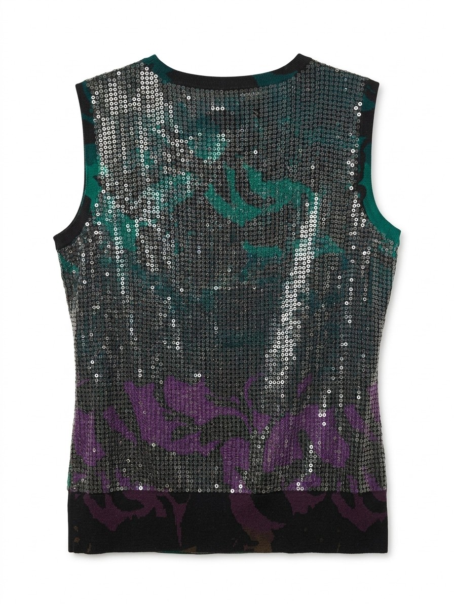 Etro Sequin SL Top, 48