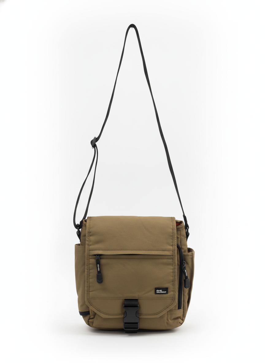 Derek Alexander Nylon Crossbody Messenger Bag