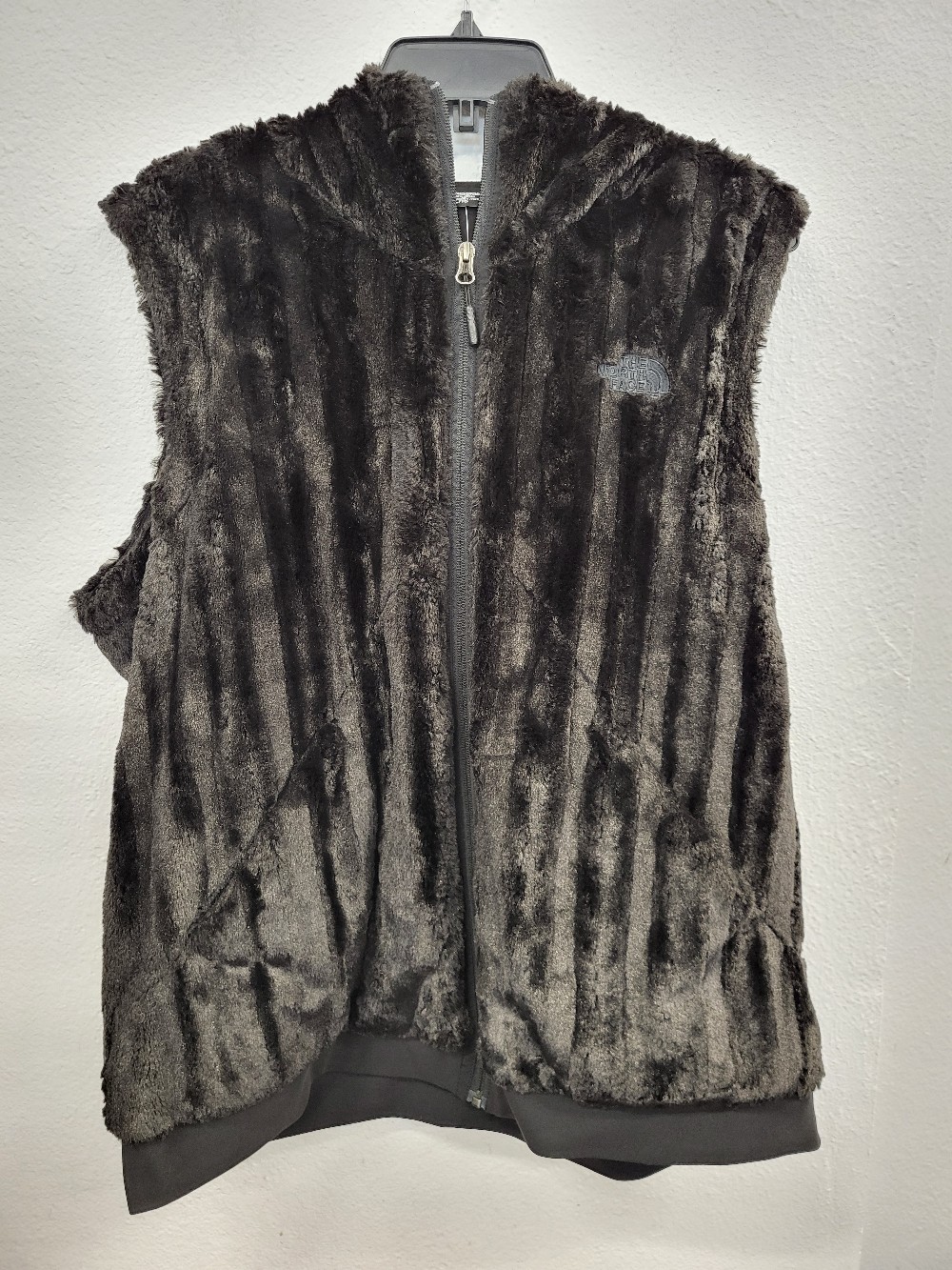 The North Face Fuzzy Hooded Vest, XL