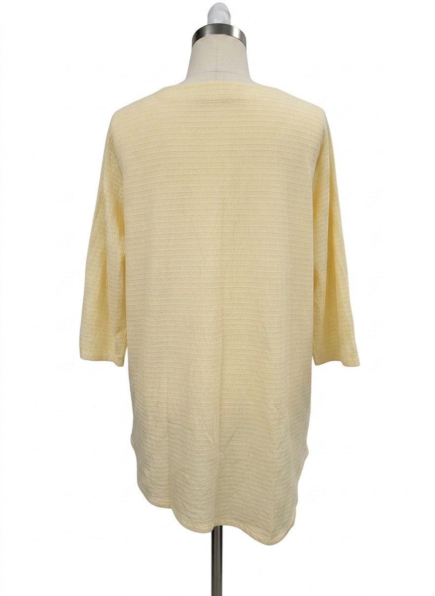 Focus 3/4 Slv Top, XL