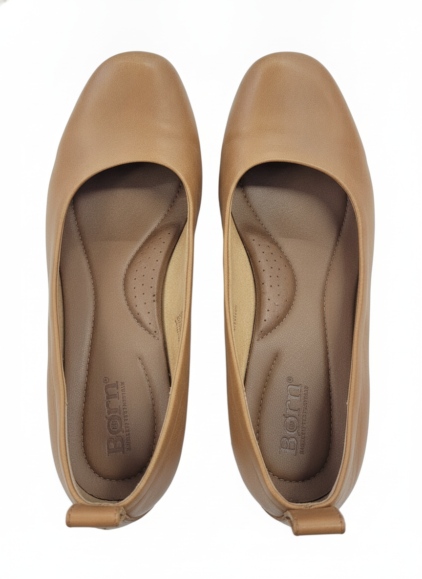 Born Leather Flats, 8.5M