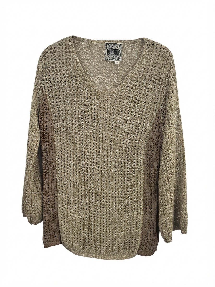Curio Knit LS Top, Medium
