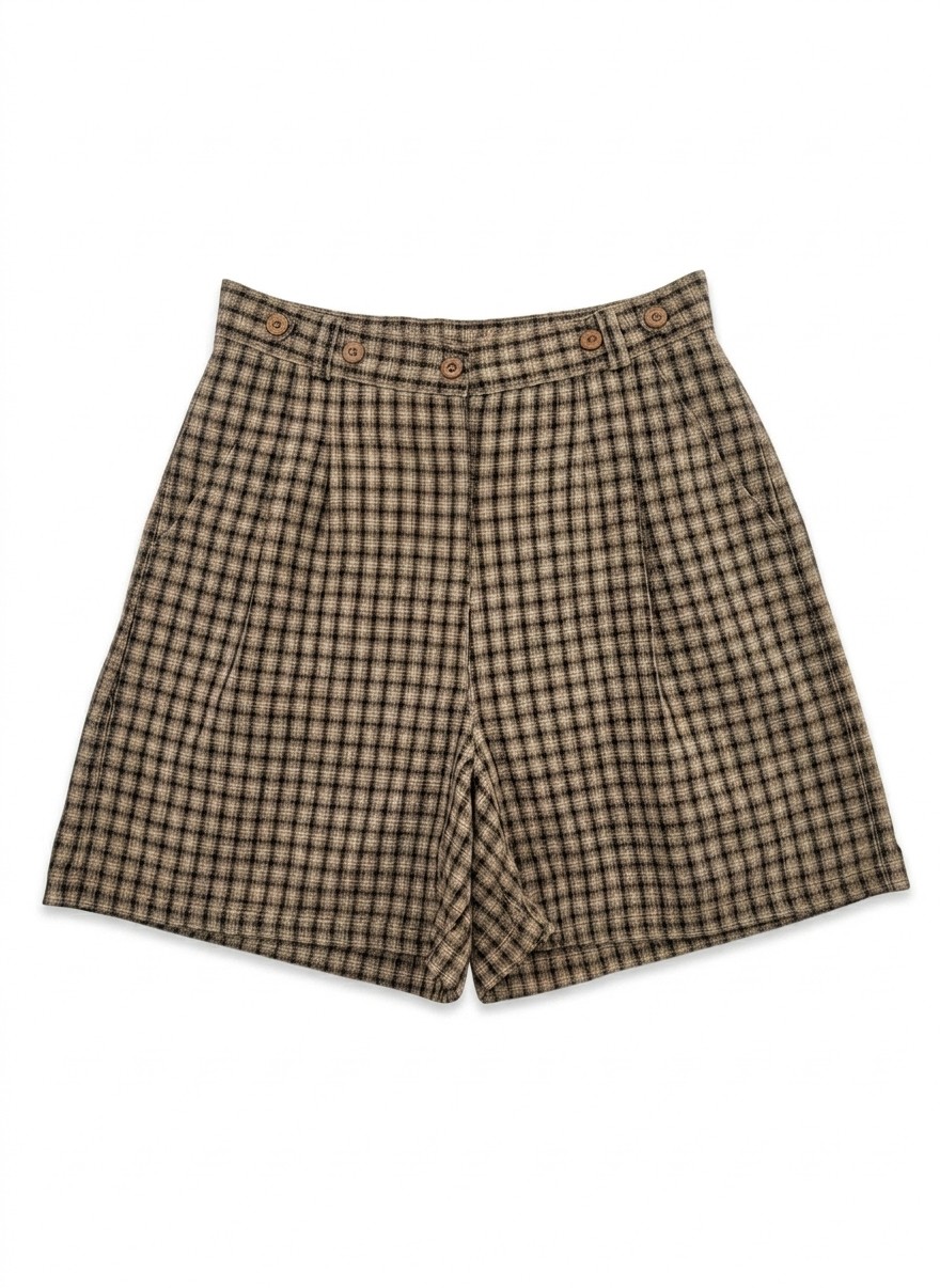 Easy Wear Vintage Cotton Shorts, Medium