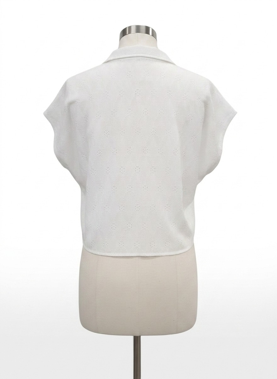 Sabrina Lauren SS Top, XL