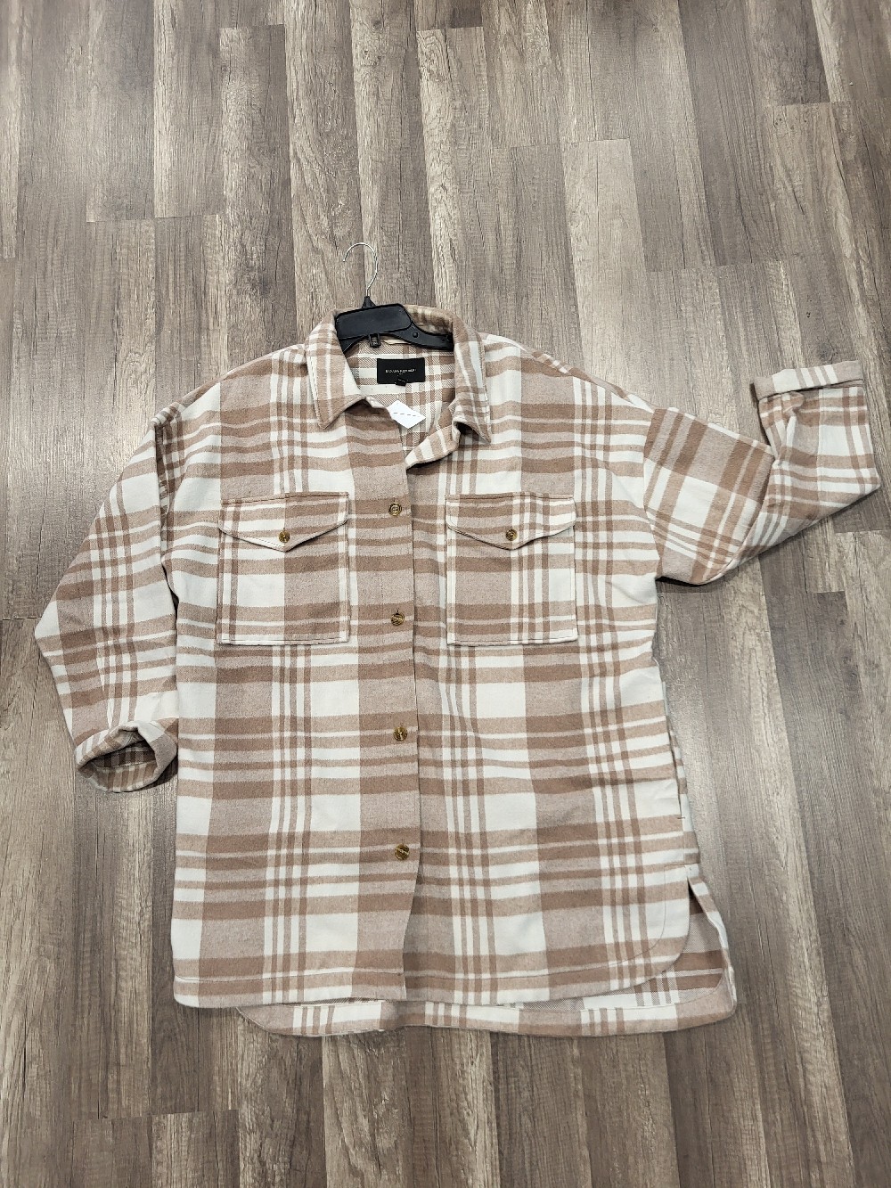 Banana Republic Plaid Shaket, XL