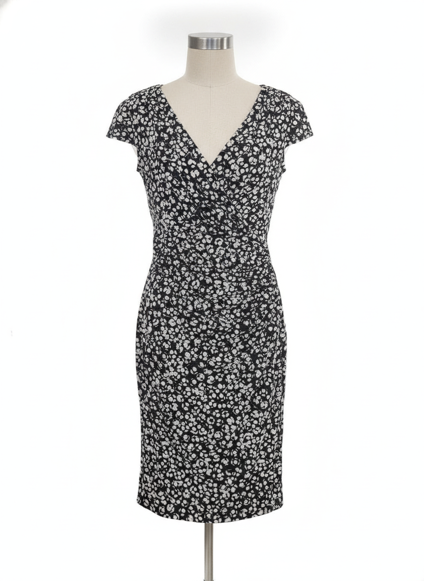 Lauren Dotted SS Dress, 8P