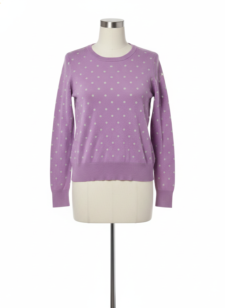 Liz Claiborne LS Knit Top, Medium
