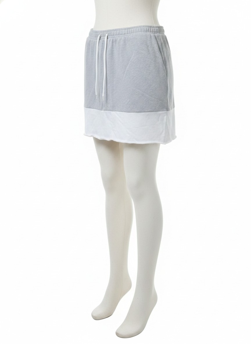 City Streets Terry Pull On Skirt