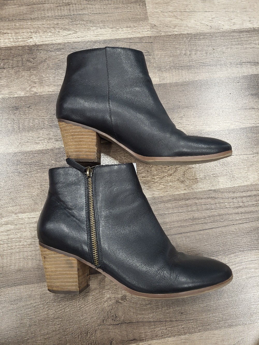 Ankle Black Boots, 10