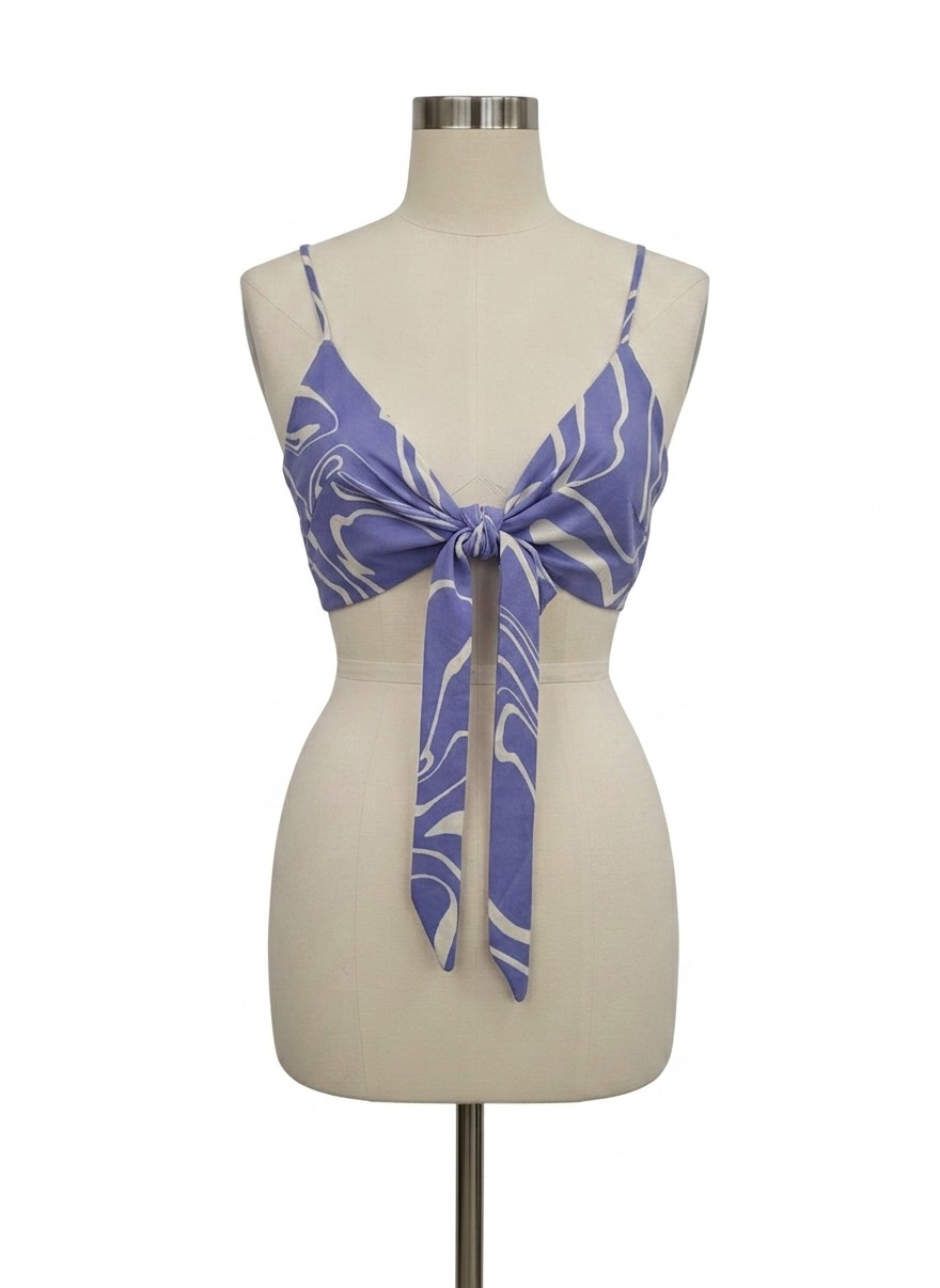 Lelis Front Tie Top, Medium