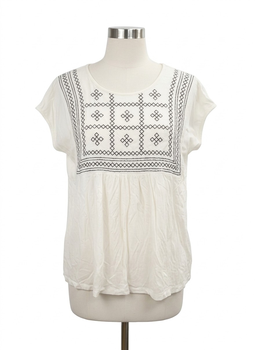 Gloria Vanderbilt SS Top, XXL