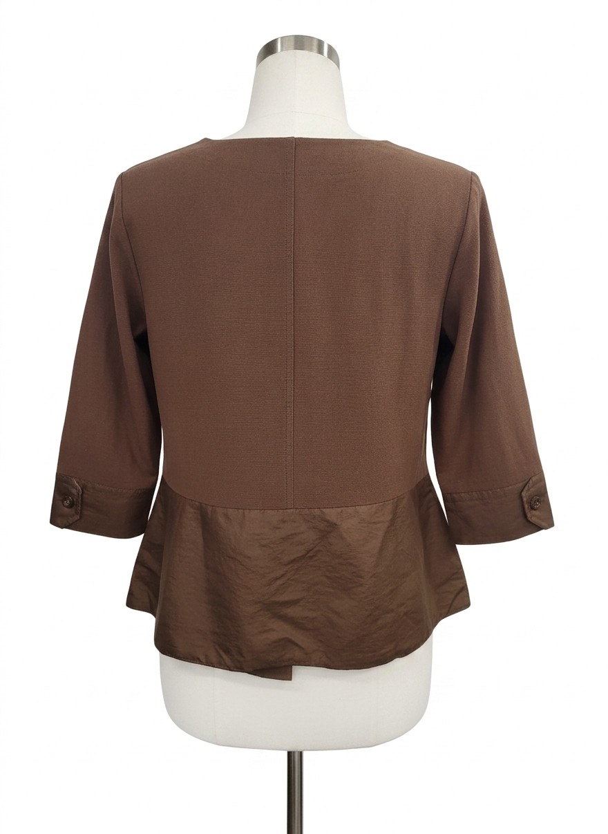 Eileen Fisher Cotton/Silk Jacket, Large