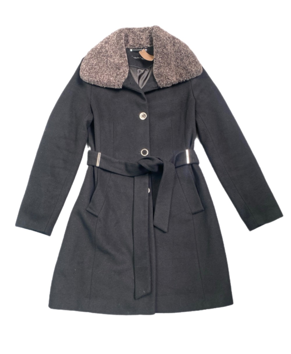 Calvin Klein Wool Blend Coat