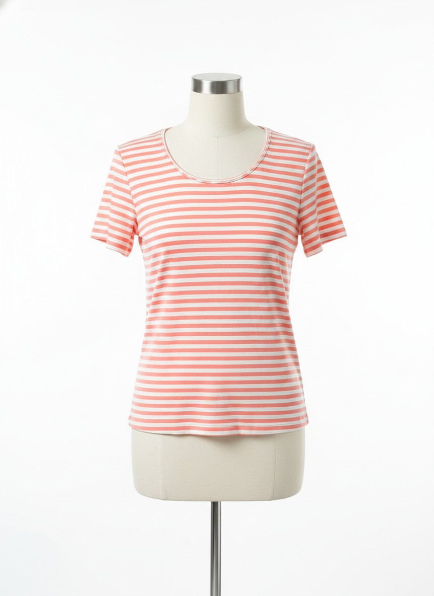 Style & Co stripe SS