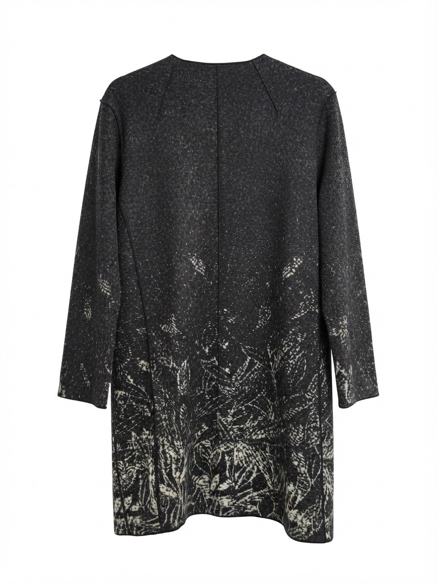 Marc Cain Long Wool Cardigan/Coat, N4
